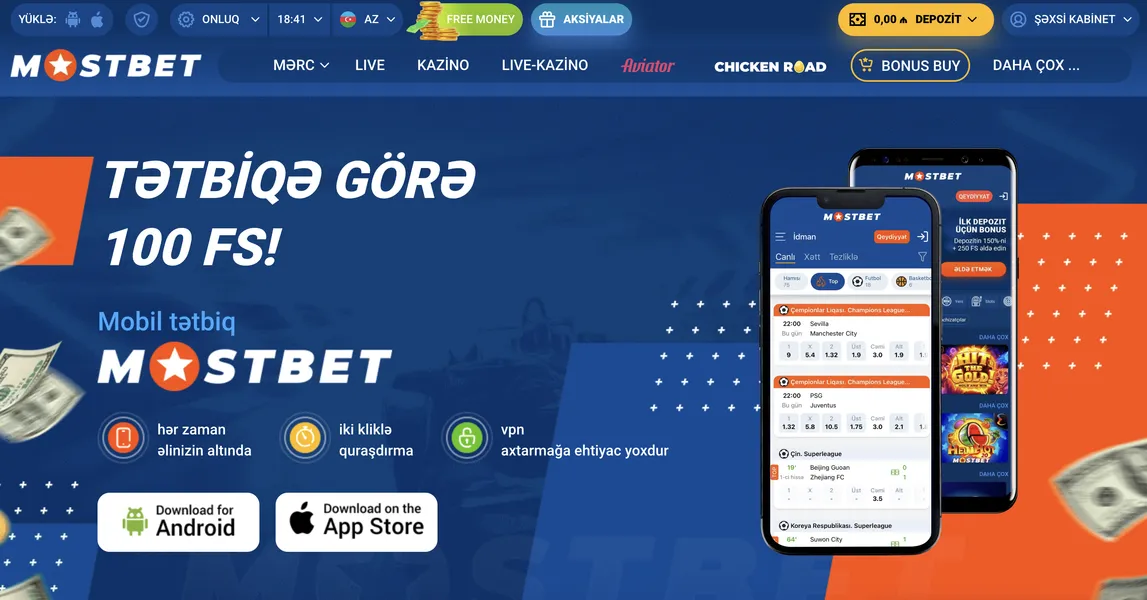 Mostbet app ümumi icmalı